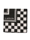 Lanvin Sciarpa Donna 6L9090SO697-BLACK Nero da donna