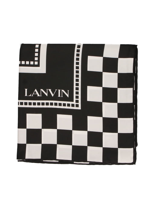 Lanvin Sciarpa Donna 6L9090SO697-BLACK Nero da donna
