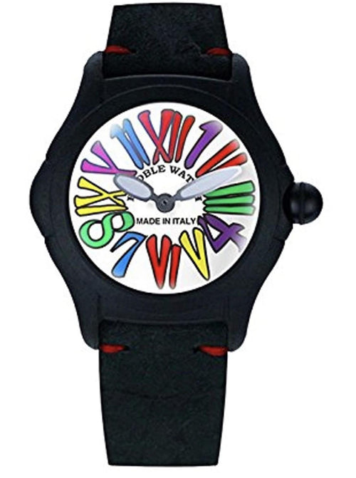 BOOBLE - orologio BIANCO NUMERI COLORATI