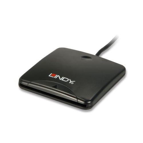LINDY LETTORE SMART CARD USB 2.0, SLOT SMART CARD PC/SC 1.0/2.0, LUNGHEZZA CAVO 1.5 M