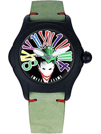 BOOBLE - orologio JOKER PELLE VERDE