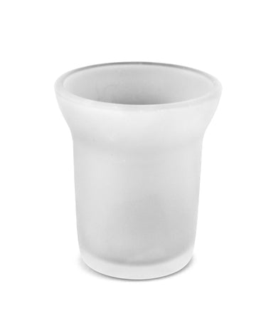 Ricambio vetro satinato bicchiere bagno- ricambi accessori bagno