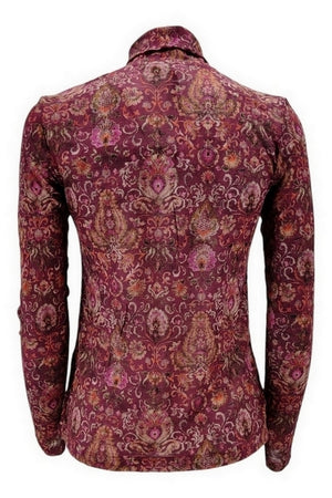 Caliban T-shirt e Polo Ciclamino/bordeau da donna