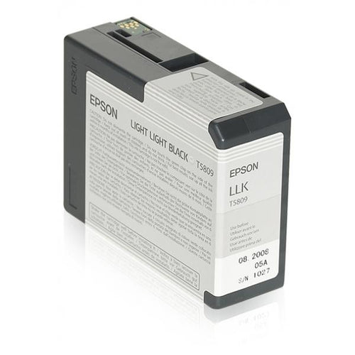 Epson T5809 - 80 ml - Light Light Nero - originale