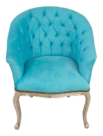 Biscottini Sedia Poltrona Biscottini Luigi XVI Legno Faggio Shabby Chic 68x67x82 Classica