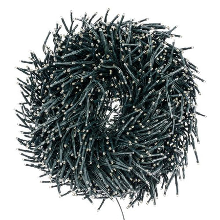 Catena lineare festone di luce bianca calda con MiniLed per decorazioni natalizie