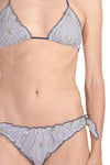 MC2 SAINT BARTH MC2 Saint Barth - Bikini - 451552 - Blu/Bianco da donna