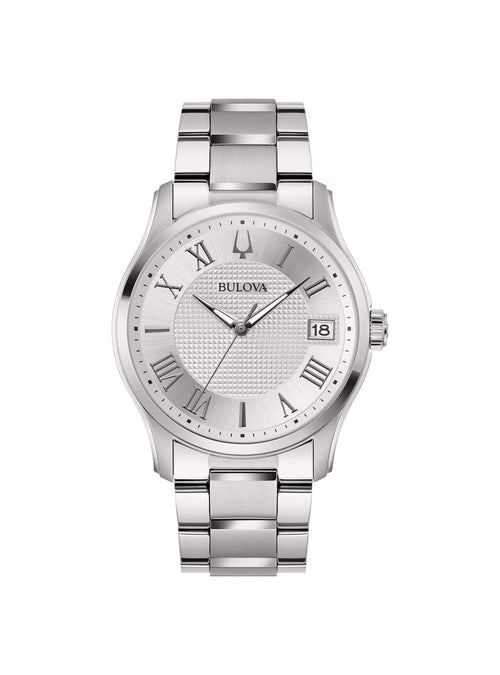 BULOVA Acciaio Uomo Wilton 96B391 da uomo