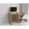 KIT SCRIVANIA 1 CASSETTO ROVERE O ROVERE GRIGIO CM.75X50X75H