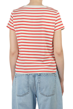 DANIELE FIESOLI COLLEZIONE_01 Daniele Fiesoli Collezione_01 - T-shirt - 450797 - Panna/Rosso da donna