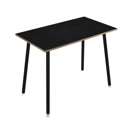 Tavolo verniciato in melaminico e gambe metalliche per sale riunioni cm. 80/140/160/180x105h