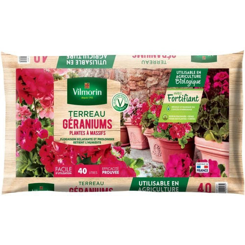 Terriccio per geranio - VILMORIN - 40 L