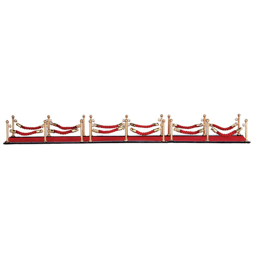 Passerella tappeto rosso accessorio villaggio di Natale in Plastica