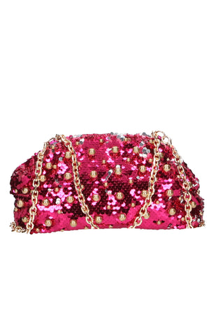 LA CARRIE Pochette Donna La Carrie 131MKL921SYN-FUX Fucsia da donna