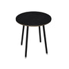 Tavolo rotondo sale riunioni con 3 gambe in metallo verniciato cm. 80/100x74,4h