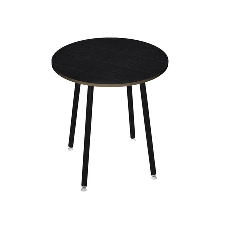 Tavolo rotondo sale riunioni con 3 gambe in metallo verniciato cm. 80/100x74,4h