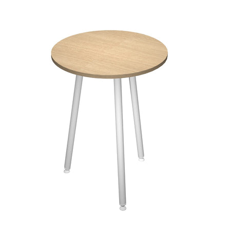 Tavolo da sala riunione con gambe metalliche cm. 80/100x105h