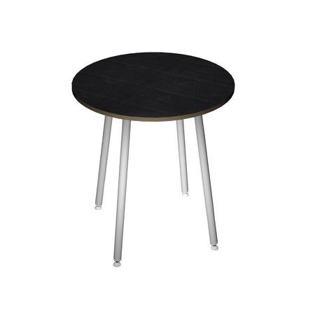 Tavolo da sala riunione con gambe metalliche cm. 80/100x105h