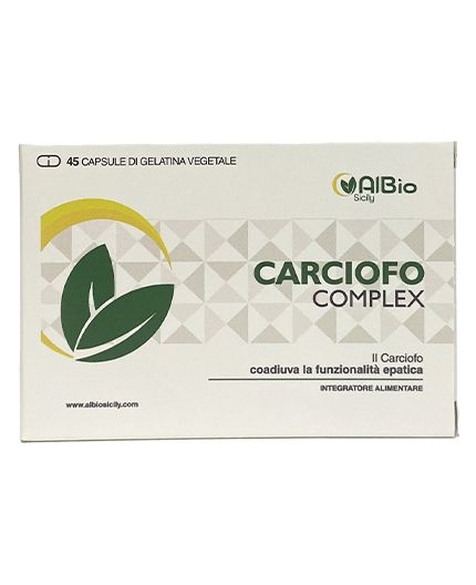 Carciofo complex 45 caps con Tarassaco, Bardana, Curcuma, Cardio mariano coadiuvano la funzionalità epatica