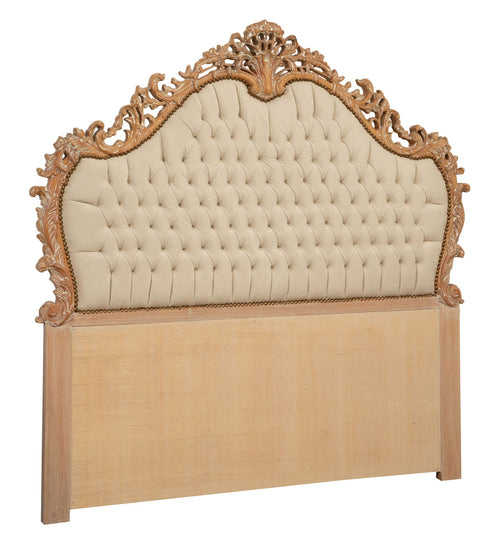 Biscottini Biscottini Testiera Testata Letto Legno Faggio Massello Imbottita 172x7x170