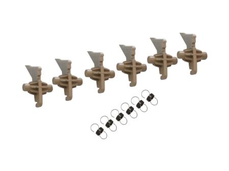 6xUpper Picker Finger W/Spring KM3050,KM4050,KM50502BL20080