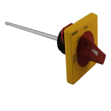 Maniglia bloccoporta giallo/rosso Lovato Electric