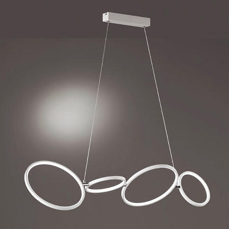 Lampadario moderno Trio lighting RONDO LED metallo dimmerabile lampada sospensione