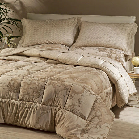 Trapunta Geo Safari ! Alviero Martini in Raso- Eleganza e Comfort per il Tuo Letto