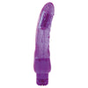 Vibratore realistico Jammy Jelly Bright Glitter Purple 24 cm