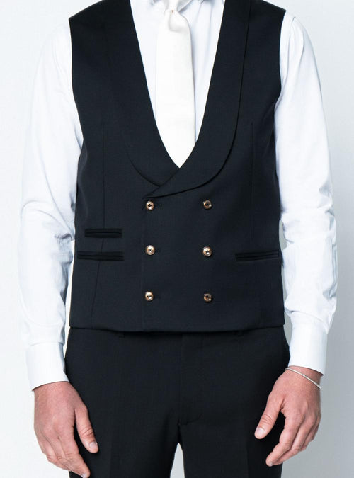 LAB001 Abito Uomo Lab001 Gilet Doppiopetto da uomo