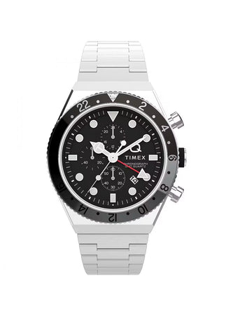 TIMEX Orologio Q Timex GMT TW2V69800 da uomo