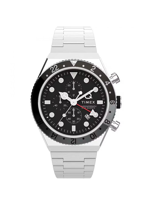 TIMEX Orologio Q Timex GMT TW2V69800 da uomo