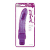 Vibratore realistico Jammy Jelly Bright Glitter Purple 24 cm