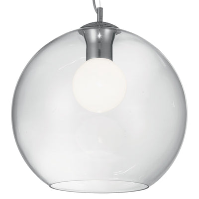 Lampadario moderno Ideal Lux NEMO SP1 D40 052816 E27 LED vetro sospensione
