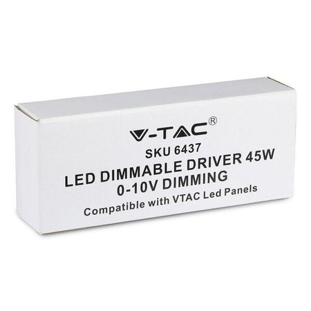 V-Tac Alimentatore Dimmerabile Pannelli LED 45W - SKU 6437 Vtac