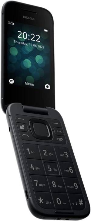 Hmd nokia 2660 flip 7,11 cm (2.8\) 123 g nero telefono cellulare basico - 1GF011OPA1A01