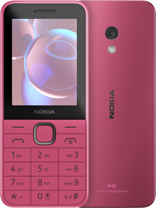 Hmd nokia 225 (2024) 6,1 cm (2.4\) 91 g rosa telefono cellulare basico - NK225-24-P