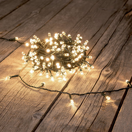 Luci di natale catena led "Diamante" 50 mt da esterno addobbi natalizi Ø 8 mm