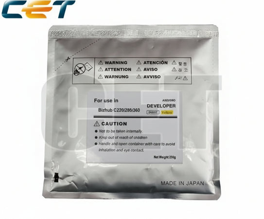 CET Konica Minolta DV311Y Developer A0XV08D