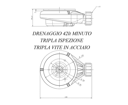 Piatto doccia in marmoresina Bianco effetto pietra cemento RELAX