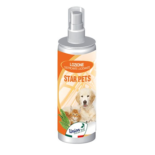 Lozione per cani e gatti districante e lucidante per il pelo Star Pets 125ml