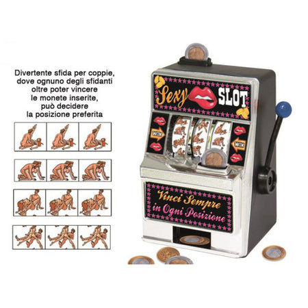 Slot Machine salvadanaio divertente sfida per coppia di amanti con posizioni