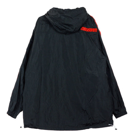 MASS DENIM Giacca a Vento Infilabile Uomo Protect Black/red da uomo