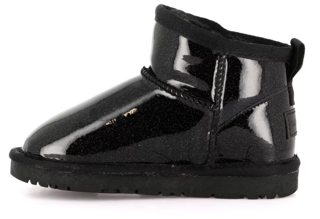 Polacchino in vernice glitterata CROM dal 28 al 35 Grunland Junior