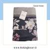 Set Asciugamani 1+1 David Flowers  Spugna di Cotone