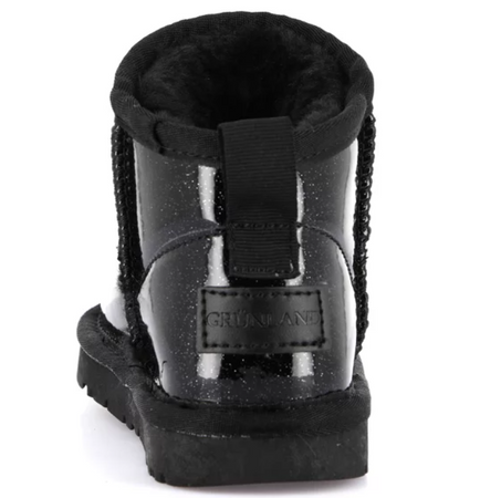 Polacchino in vernice glitterata CROM dal 28 al 35 Grunland Junior