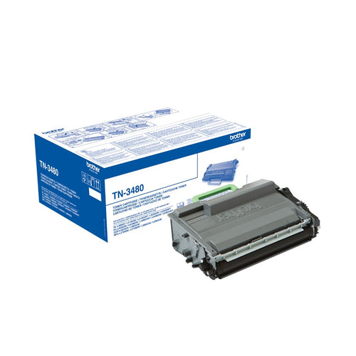 Toner Originale Brother TN-3480 da 8.000 Pag. per HL-L5000/5200/5750/MFC-L6900/MFC-L6600
