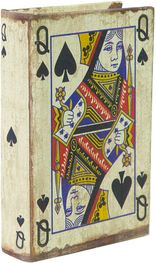 Biscottini Contenitore per carte da gioco REGINA PICCHE 10x3x14 resistente pratico