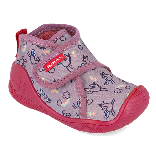 Pantofole Biomecanics bambina lilla dal 18 al 24
