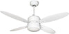 Zephir ZFR4107B Ventilatore da Soffitto con Lampada